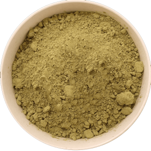 Red Indo Bali Kratom Powder in Bowl